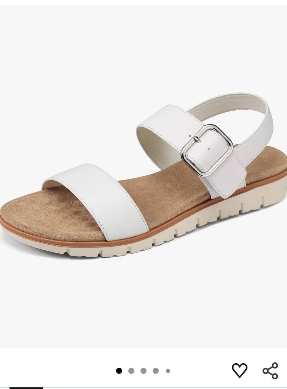 SHIBEVER Flat Sandals for Women Dressy: Comfortable Ankle Strap Shoes

Casual Op